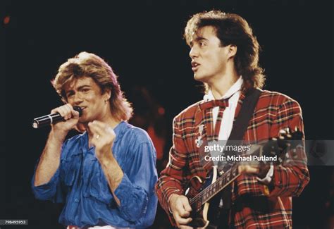 Andrew Ridgeley And George Michael Of Wham Performing Together News