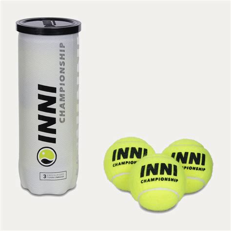 Bola De T Nis Inni Championship Pack Tubos All Tennis Brasil