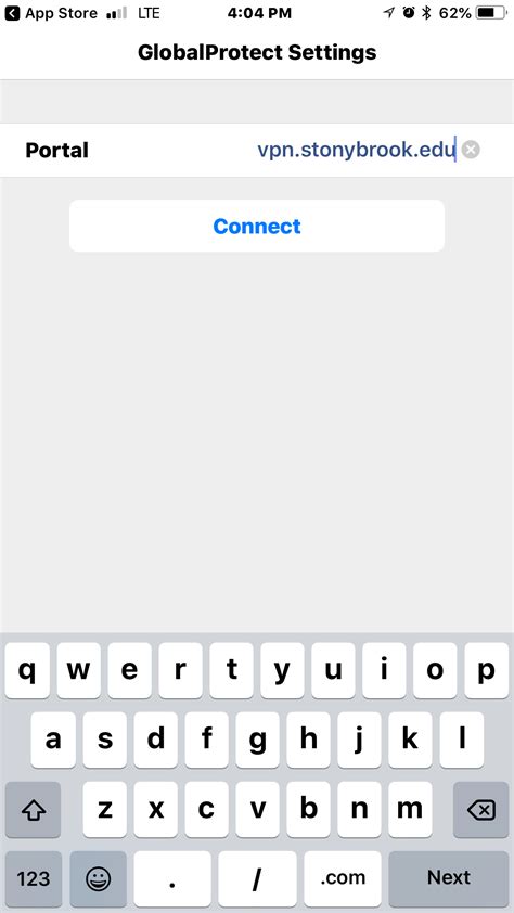 Accessing VPN on a Mobile Device to remote into another computer