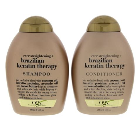 OGX Ever Straightening Brazilian Keratin Therapy Shampoo 385ml ...