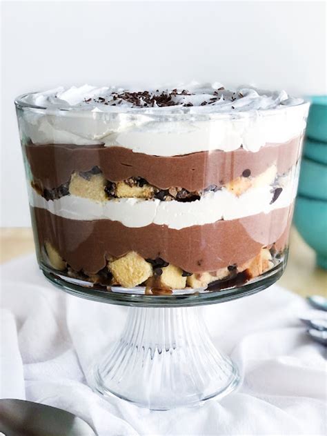 Chocolate Trifle With Pound Cake