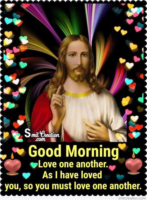 Good Morning Jesus Christ Quote On Love - SmitCreation.com