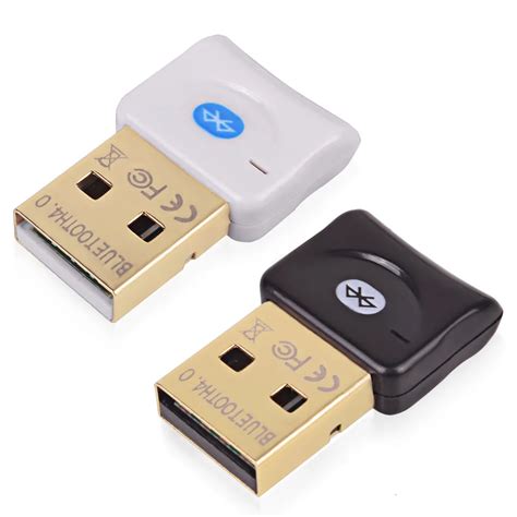 Wireless Bluetooth Adapter V 4.0 Dual Mode Bluetooth USB Dongle Mini ...