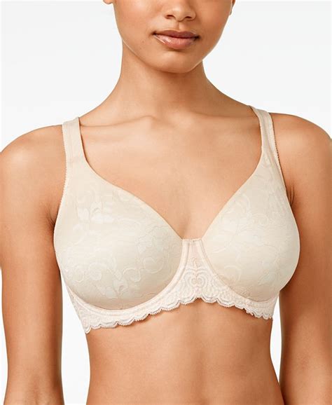 Lilyette Minimizer Beautiful Support Lace Underwire Bra Ly0977 Macys