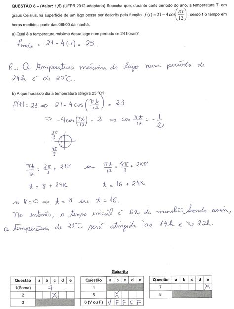 Matemajuda A Matemática é Linda Resolução Da última Prova Do Ano