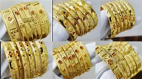 Gold Kangan Set 1 Gram Gold Plated Gold Kanga Set New Design Video Viral Youtube