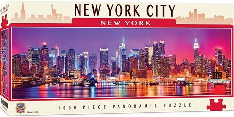 New York City Panoramic Piece Jigsaw Puzzle Masterpieces