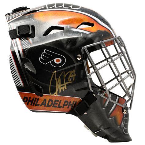 Carter Hart Philadelphia Flyers Autographed NHL Hockey Goalie Mini-Mask ...