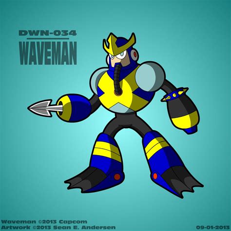 Mega Man 5 Waveman By Therealsneakers On Deviantart