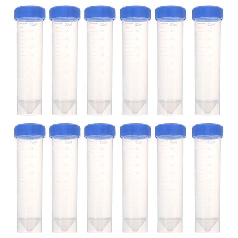 25 Pcs Plastic Test Tubes Plastic Centrifuge Tube Centrifuge Tubes 15ml