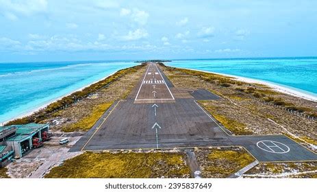 Agatti Island Airport Lakshadweep Only Airport Stock Photo 2395837649 ...