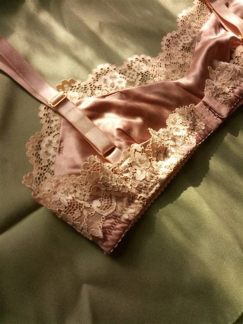 Silk Lingerie Set Etsy