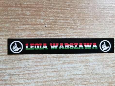 Vlepki Legia Warszawa Krak W Licytacja Na Allegro Lokalnie