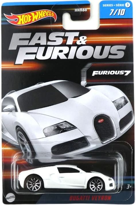 Hot Wheels Fast and Furious Bugatti Veyron od Kč Heureka cz