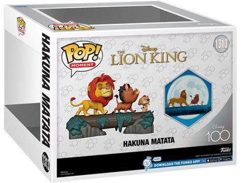 Figurine Pop Ans De Disney Pas Cher Hakuna Matata Moment