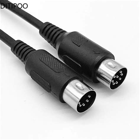 Midi Din 5pin Male To Male Cable Midi 5 Pin Din Plug To 5 Pin Din