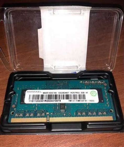 Ramaxel RMT3170MK58F8F-1600 2GB PC3-12800 DDR3-160 | Festima.Ru ...