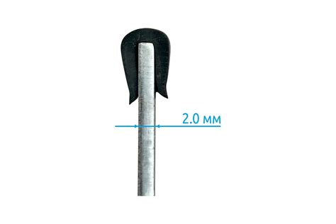 Защитный профиль для кромок Vell BkU-020(10m) чёрный на кромку 2 мм ...