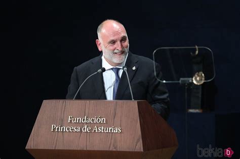 José Andrés durante su discurso en los Premios Princesa de Asturias