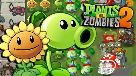 Plantas Basicas Contra Tiempos Modernos Plants Vs Zombies Youtube