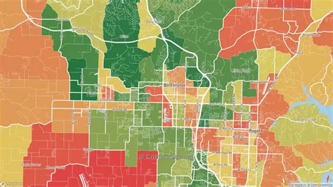 Bentonville Ar Violent Crime Rates And Maps