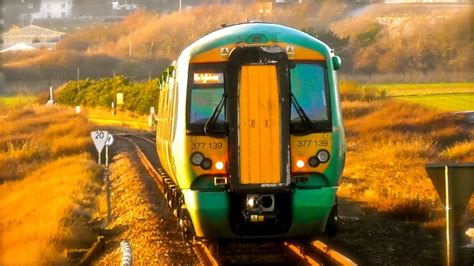 Southern Class 377s At Bishopstone Seaford Branch Youtube