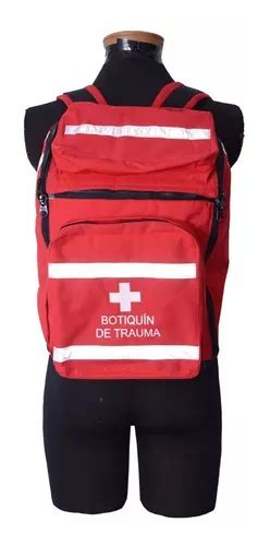 Botiquin Trauma Morral Maleta Portatil De Primeros Auxilios Cuotas