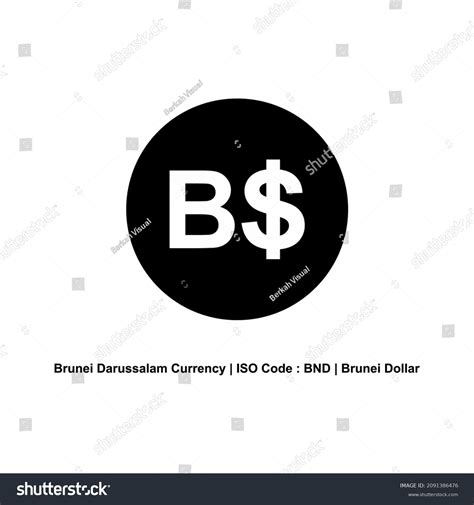 Brunei Darussalam Currency Icon Symbol Iso Stock Vector (Royalty Free ...