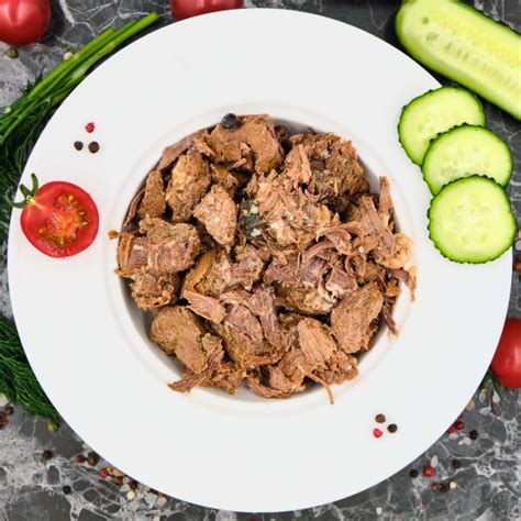 Тушенка | Говядина тушеная из стейкового мяса от МЯСОНАДО (500 грамм ...