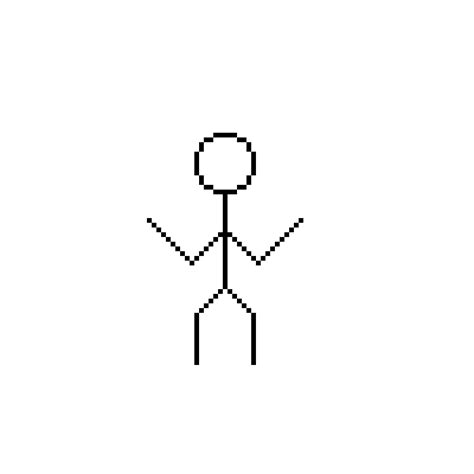 Pixilart Stickman Squats By Ultrooper