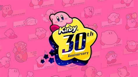 Top 65 Kirby 30th Anniversary Wallpaper In Coedo Vn