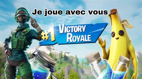 Viens Jouer Avec Moi Sur Fortnite Game Abo Youtube