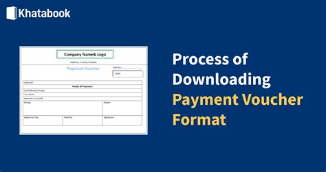 Process of Downloading Payment Voucher Format.