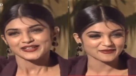 Video Of 18 Year Old Sushmita Sen Reciting Poem Written During Miss