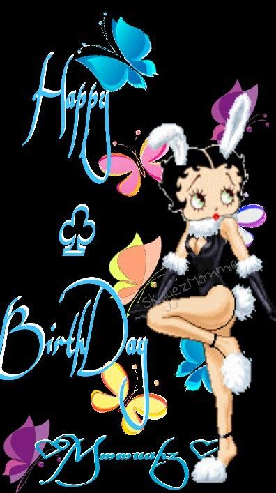 Betty Boop Easter Birthday Betty Boop Bunny Happy Birthday Betty Boop