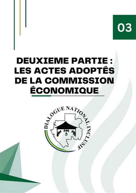 RAPPORT GÉNÉRAL DU DIALOGUE NATIONAL INCLUSIF au Gabon PDF