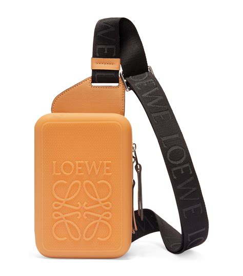 Loewe Molded Sling Cross Body Bag In Natural For Men Lyst