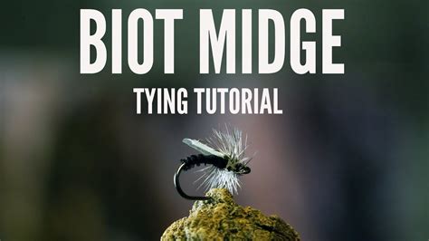 How To Tie A Biot Midge Avidmax Fly Tying Tuesday Tutorials Youtube