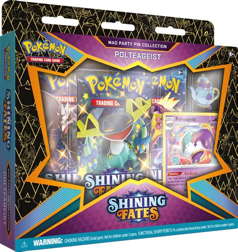 Best Buy Pokémon Pokemon TCG Shining Fates Mad Party Pin Collections