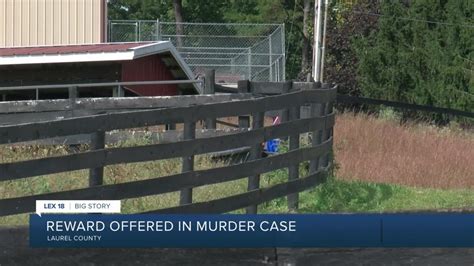 Reward Offered In Laurel County Murder Case Youtube