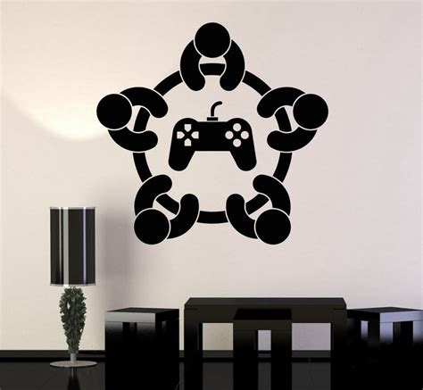 Vinyl Wall Decal Gamer Computer Zone Video Game Gaming Stickers Unique — Wallstickers4you