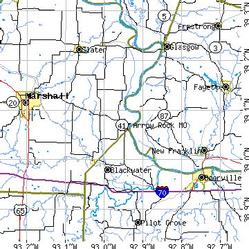 Arrow Rock, Missouri (MO) ~ population data, races, housing & economy