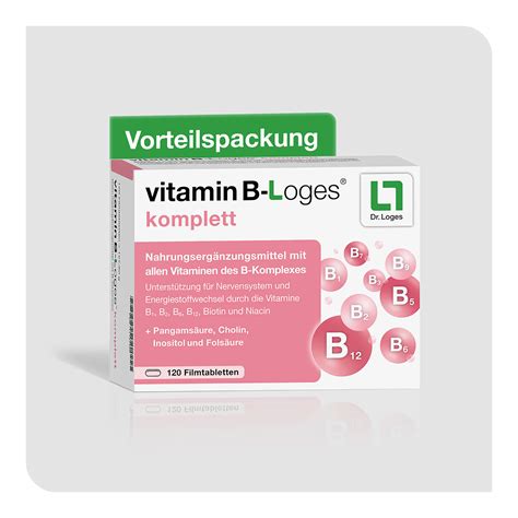 VITAMIN B LOGES KOMPLETT 120 St Arzneimittel Datenbank