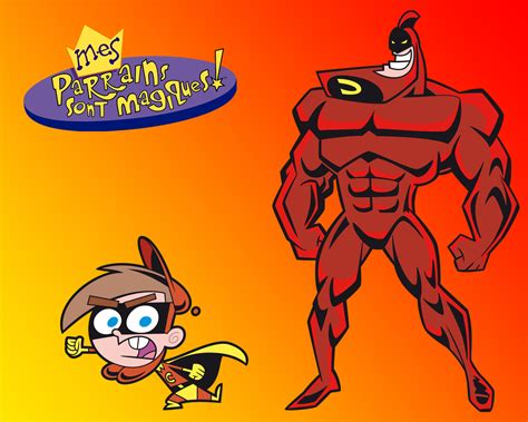 The Crimson Chin And Cleft The Fairly Oddparents Wallpaper 23195803