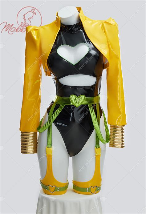 Women Derivative Sexy Lingerie Suit Costume Heart Cutout Bodysuit With Short Jacket And Belt