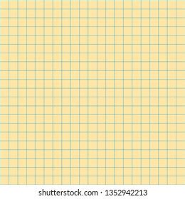 Grid Square Graph Line Full Page Stock Vector Royalty Free