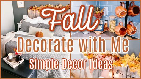 Cozy Fall Decorate With Me 2022 New Fall 2022 Decorate With Me