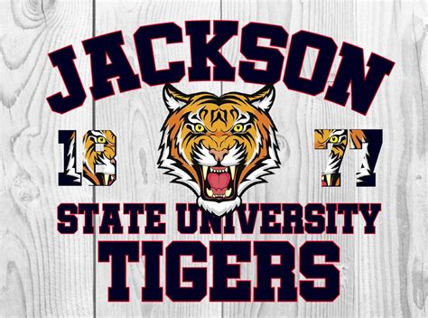 Jackson State University Tigers 1877 Jackson State University - Etsy