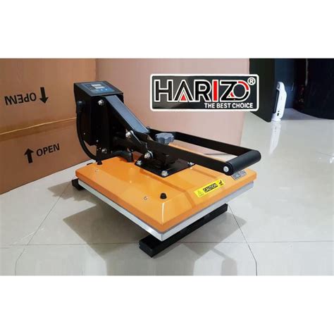 Jual MESIN HOT PRESS KAOS X Alat Heatpress Pemanas Sablon Baju Polyflex Shopee Indonesia