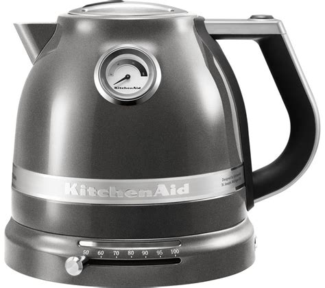 Buy Kitchenaid 5kek1522bms Artisan Jug Kettle Silver Free Delivery